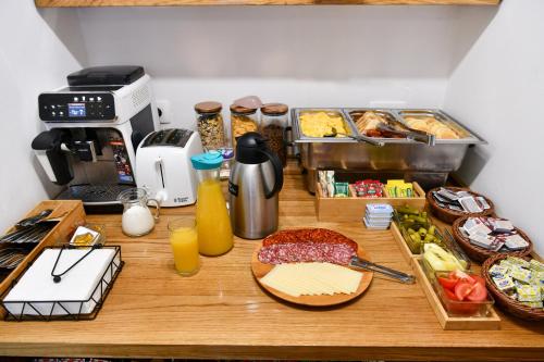 Jídlo v penzionu nebo okolí