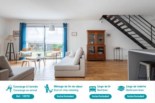 Fotografia z galérie ubytovania Belle maison familiale contemporaine avec piscine v destinácii Nantes