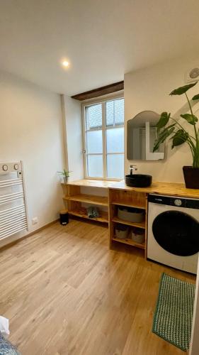 Dapur atau dapur kecil di Loft de Jojotte