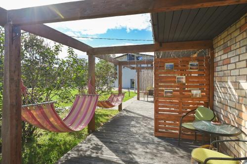 Сад в Guest house Kajaki-Ragaciems