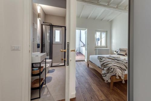 Ένα ή περισσότερα κρεβάτια σε δωμάτιο στο Gelso Due