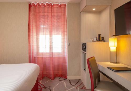 Postel nebo postele na pokoji v ubytování Best Western Plus Richelieu