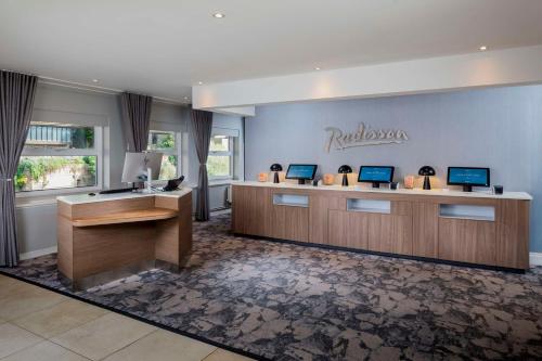 Vstupní hala nebo recepce v ubytování Radisson Hotel York