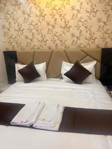 Cama o camas de una habitación en Hotel RK 75