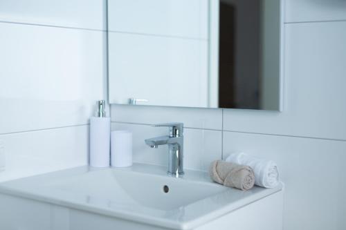 Ένα μπάνιο στο Lemsdorfer Apartments Magdeburg