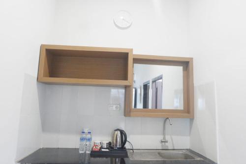 Η κουζίνα ή μικρή κουζίνα στο Kiapma syari'ah BENGKULU