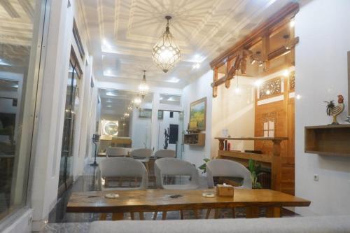 Η κουζίνα ή μικρή κουζίνα στο Kiapma syari'ah BENGKULU