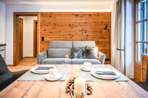 Posezení v ubytování Landhaus Bernhard
