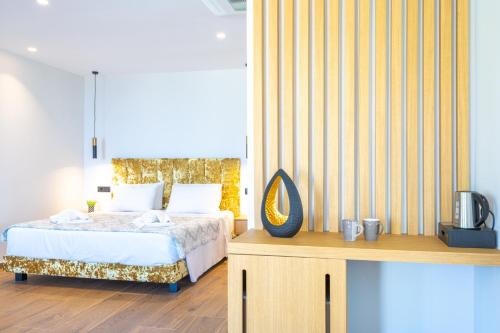 Postel nebo postele na pokoji v ubytování Nobile Hotel