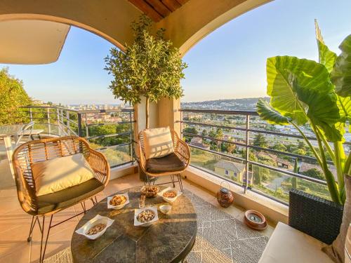 Evasion vue mer - Wifi, Piscine, Parking, 4pers