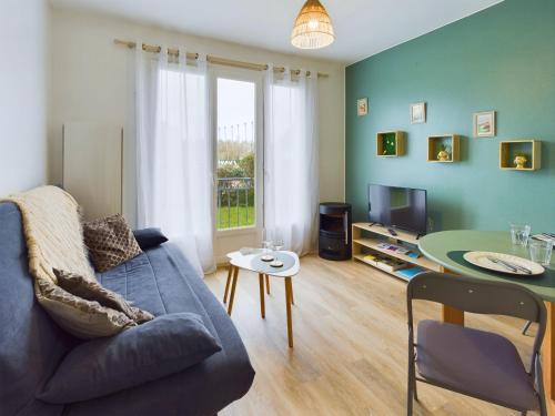 À 110 m de la plage, appartement moderne pour 4