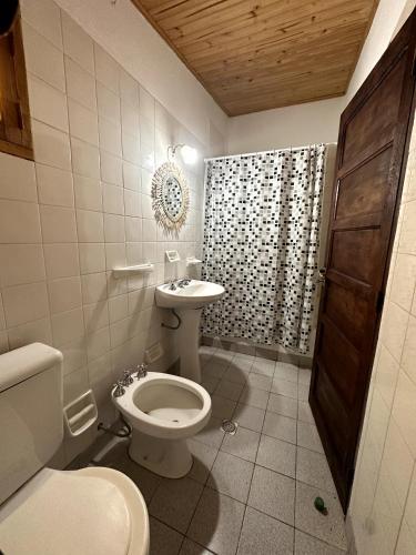 Et badeværelse på Casa Los Membrillos