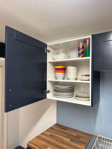 Cuisine ou kitchenette dans l'établissement The Pumpkin Barn