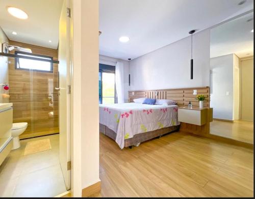 Ένα μπάνιο στο HospedagemFeliz