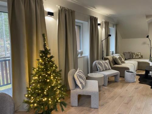 Zona de estar de Apartmány Kellov Dom
