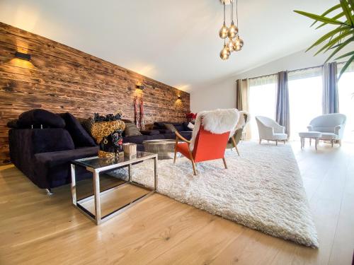 Χώρος καθιστικού στο Villa d'excellence vue lac