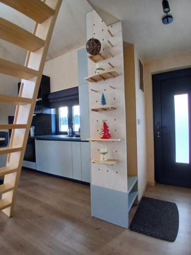 Dapur atau dapur kecil di Vikendica Planinski san Blidinje