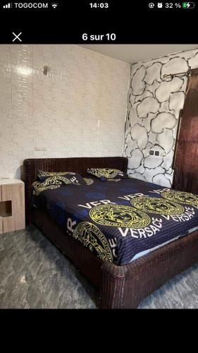 Llit o llits en una habitació de Immeuble SM