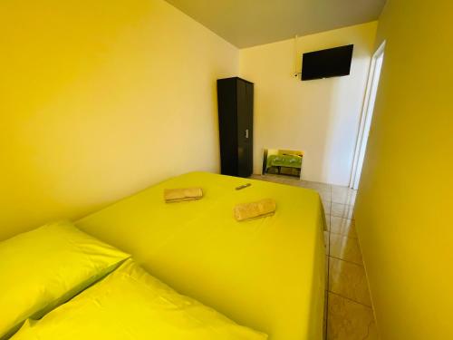 Postel nebo postele na pokoji v ubytování Appartement F2 Ape