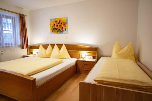 Katil atau katil-katil dalam bilik di Appartement Berglerhof