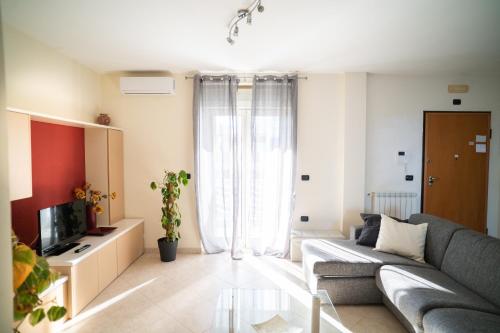 Χώρος καθιστικού στο MiLu'Seaview Ampia casa vista mare