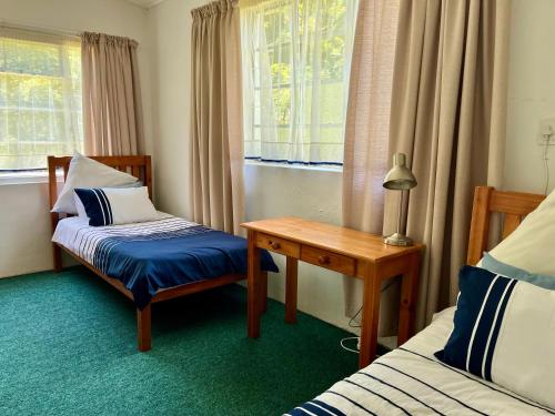 Ένα ή περισσότερα κρεβάτια σε δωμάτιο στο Woodifields Farm Stay