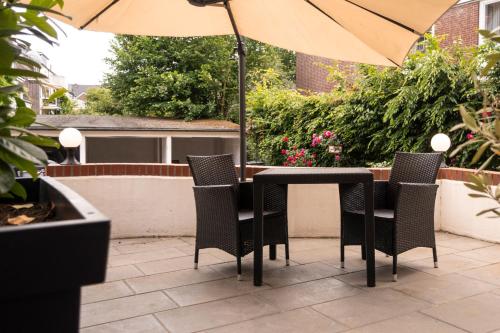 Zahrada ubytování Villa Linnenschmidt Apartments in zentraler Lage Bremen
