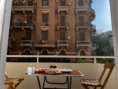 Balkón nebo terasa v ubytování Cairo Crown Hotel