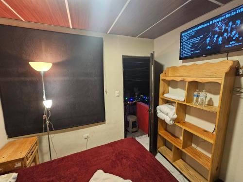 Postel nebo postele na pokoji v ubytování Casa San Carlos I