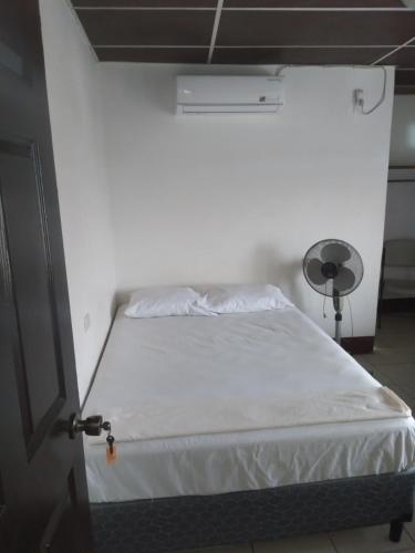 Krevet ili kreveti u jedinici u okviru objekta Hostal don Frank