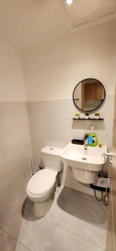 Bilik mandi di The Cozy Inn