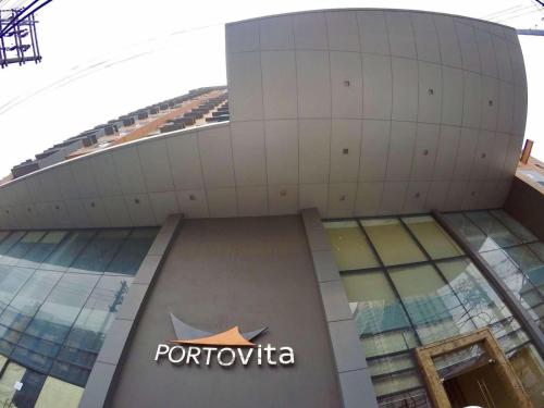 a view of the front of a portofino building at Portovita Towers in Manila