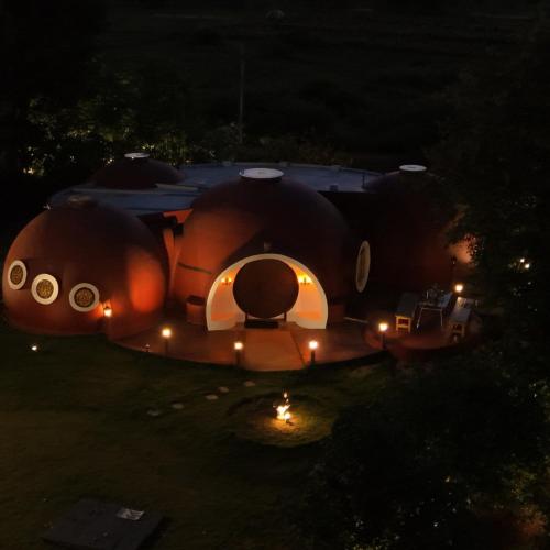 Zahrada ubytování Dome Villas by Jade - Red Dome