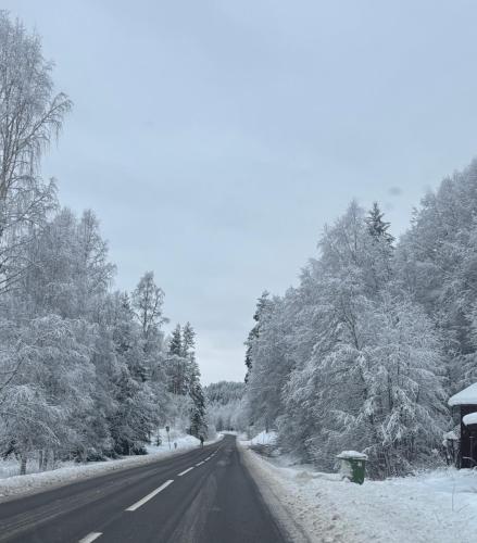 2 Bedroom apartment close to Branäs Resort durante l'inverno