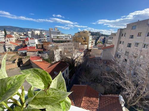 Nespecifikovaný výhled na hory nebo výhled na hory při pohledu z apartmánu