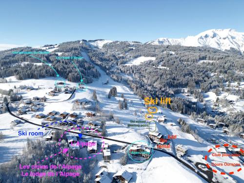 Nespecifikovaný výhled na hory nebo výhled na hory při pohledu z apartmánu