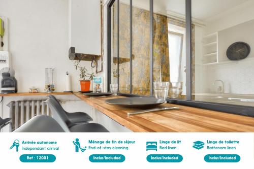 Photo de la galerie de l'établissement Appartement pour 4 - Nantes - 950m de la Loire, à Nantes