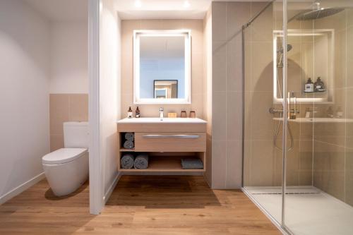 Salle de bains dans l'établissement INNSiDE by Meliá Madrid Valdebebas