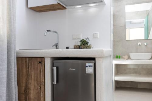 Koupelna v ubytování Naxos Ark