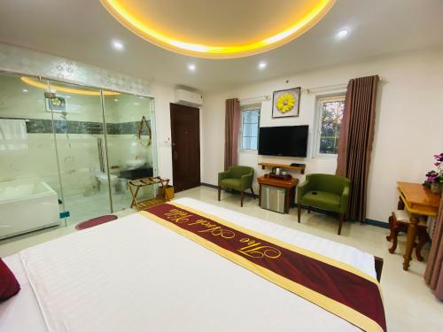 Koupelna v ubytování The Arch Villa Hội An