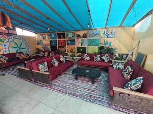 Un lugar para sentarse en Carmine Hotel Dahab