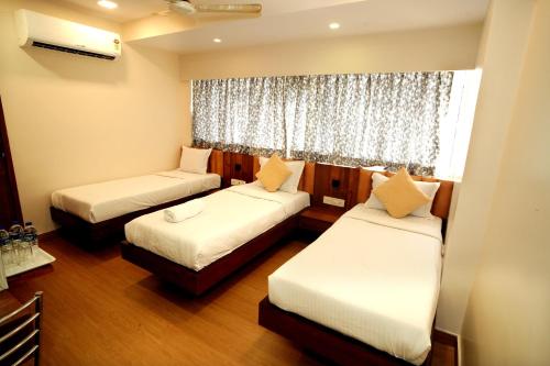 Hotel Abraj Innにあるベッド