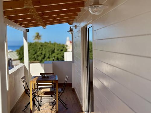 Balkoni atau teres di Casa Yeye City Loft