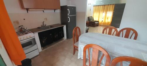 Kuchyň nebo kuchyňský kout v ubytování San bernardo Duplex I