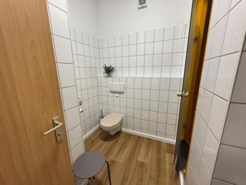 Koupelna v ubytování Gasthof Hotel Bräustübl