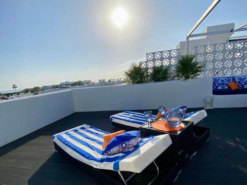 Modern Penthouse Big Solarium Sea Views Benavista Location Walk to Everything