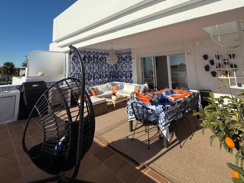 Modern Penthouse Big Solarium Sea Views Benavista Location Walk to Everything