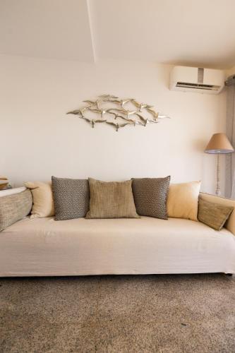 Χώρος καθιστικού στο Charisma Beach Front Villa