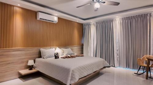 Ein Bett oder Betten in einem Zimmer der Unterkunft Soficu Hotel on the beach bayahibe
