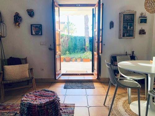 Posedenie v ubytovaní Holiday Apartment Javea, Puerto, planta baja, 2 bedr, own garden